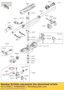 kawasaki 921530807 ?ruba kx250-r1 - Dół