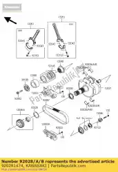 Here you can order the bushing,connecting ro vn1500-a from Kawasaki, with part number 920281474: