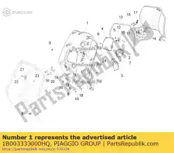 Here you can order the gep? Kfach from Piaggio Group, with part number 1B003333000HQ: