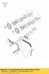 Here you can order the o ring, id 2. 0, 70 shore from Triumph, with part number T3600195: