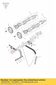 triumph T3600195 joint torique, id 2.0, 70 shore - La partie au fond