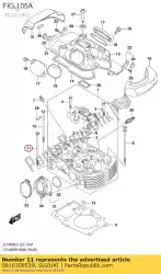 Qui puoi ordinare bullone, cilindro h da Suzuki , con numero parte 0910308529: