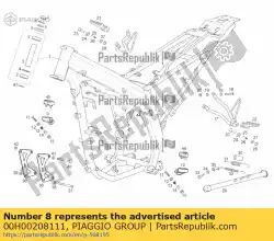 Tutaj możesz zamówić orzech od Piaggio Group , z numerem części 00H00208111: