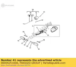 Here you can order the screw from Piaggio Group, with part number 00004251600: