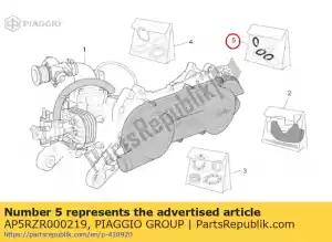 Piaggio Group AP5RZR000219 set di guarnizioni - Il fondo