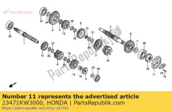 Ici, vous pouvez commander le aucune description disponible pour le moment auprès de Honda , avec le numéro de pièce 23471KW3000: