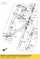 1RK231700000, Yamaha, cilinder comp., voorvork yamaha tz tzs tzt 250, Nieuw