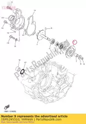 Qui puoi ordinare ingranaggio da Yamaha , con numero parte 1SM1245310: