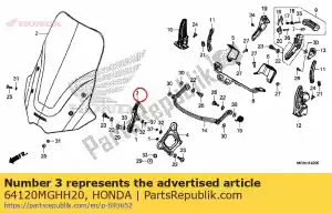 honda 64120MGHH20 zosta? r ekran - Dół