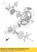 0918017043, Suzuki, przek?adka 17x25x10 suzuki gsx  s gs l e eu su gsxr gs450s gsx400es gs450es gsx400s gs450eseusu 400 450 , Nowy