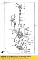 3ME141040000, Yamaha, Conjunto de parafuso de ar yamaha dt dte dtr 125, Novo