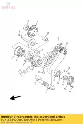 Tutaj możesz zamówić ko? O, rozrusznik od Yamaha , z numerem części 5UX155240000: