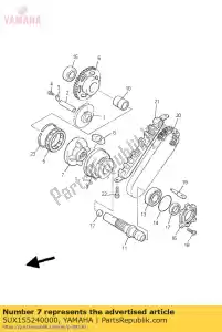 yamaha 5UX155240000 ko?o, rozrusznik - Dół