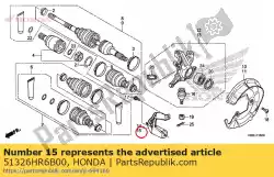 bewaker voor buitenboordmotor van Honda, met onderdeel nummer 51326HR6B00, bestel je hier online: