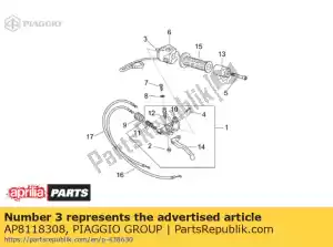 Piaggio Group AP8118308 palanca de arranque - Lado derecho