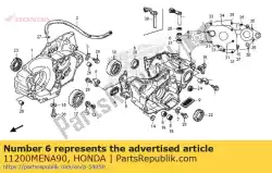 Here you can order the crankcase comp., l. From Honda, with part number 11200MENA90: