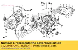 Aqui você pode pedir o comp. Cárter, l. Em Honda , com o número da peça 11200MENA90: