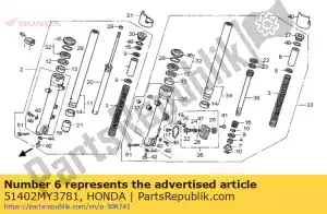 Honda 51402MY3781 colletto, primavera (showa) - Il fondo