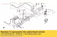 32410KRHD20, Honda, kabel, startmotor honda xr  l xr125l 125 , Nieuw