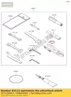 921120007, Kawasaki, pinzas para herramientas klx125caf kawasaki  d tracker er-6f er-6n kle klx ninja vulcan z zx 125 250 300 400 600 636 650 800 900 2010 2011 2012 2013 2014 2015 2016 2017 2018 2019 2020 2021, Nuevo