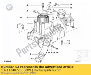 bmw 13711340778 joint torique - La partie au fond