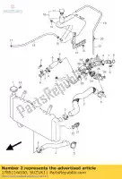 1785116G00, Suzuki, tubo flessibile, radiatore i suzuki sv 1000 2003 2004 2005, Nuovo