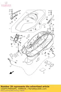 yamaha 1SDF474W00P5 assist,grip 2 - Bottom side