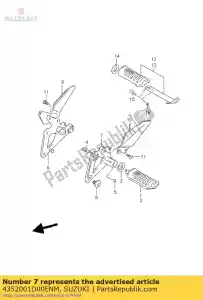 suzuki 4352001D00ENM nenhuma descrição disponível no momento - Lado inferior