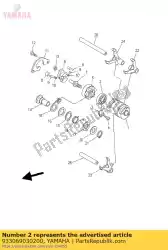 Qui puoi ordinare cuscinetto (25g) da Yamaha , con numero parte 933069030200: