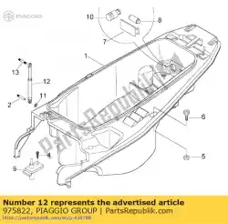 Here you can order the spring from Piaggio Group, with part number 975822: