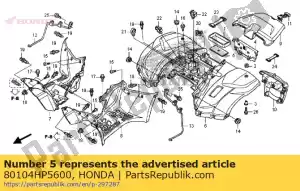 honda 80104HP5600 geen beschrijving beschikbaar op dit moment - Onderkant