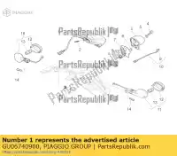 GU06740900, Piaggio Group, ?wiat?a tylne moto-guzzi griso griso s e griso v ie zgulsg01 zgulsu02 850 1100 1200 2005 2006 2007 2015 2016 2017, Nowy