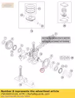 75030055100, KTM, aandrijfwiel balansas husqvarna ktm  duke enduro smc 690 701 2012 2013 2014 2015 2016 2017 2018 2019 2020 2021, Nieuw