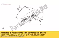 61000KVZ660ZD, Honda, nessuna descrizione disponibile al momento honda nss 250 2008 2009 2010 2011, Nuovo