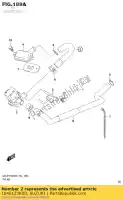 1846123K00, Suzuki, tuyau, 2ème soupape d'air suzuki gsxs125mlx gsxs125ml gsxr125xa gsxs125xa gsxr125a 125 , Nouveau