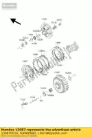 130870016, Kawasaki, embrague de cubo kawasaki kx  m kx125 125 , Nuevo