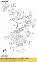 Here you can order the gasket cylinder from Suzuki, with part number 1114148G00: