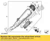 18518561885, BMW, bouclier thermique bmw   2017 2018 2019 2020 2021, Nouveau