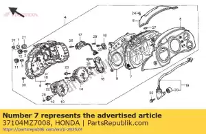 Honda 37104MZ7008 objectif assy., mètre - La partie au fond