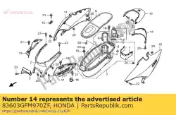 Here you can order the set illust*r264c* from Honda, with part number 83603GFM970ZF: