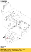 5937120E00, Suzuki, calço, almofada suzuki  dr z rm tr 50 80 85 125 1998 1999 2000 2001 2002 2003 2004 2005 2006 2007 2008 2009 2010 2012 2014 2015 2016 2017 2018 2019, Novo