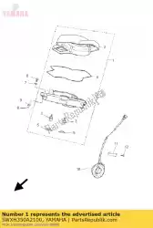 Aquí puede pedir medidor comp. De Yamaha , con el número de pieza 5WXH350A2100: