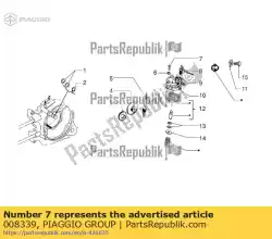 Qui puoi ordinare vite da Piaggio Group , con numero parte 008339: