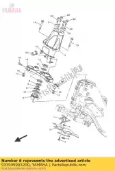 Qui puoi ordinare cuscinetto (3fv) da Yamaha , con numero parte 933999993200: