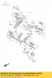 Qui puoi ordinare lavatrice, speciale da Yamaha , con numero parte 5GJ274370000: