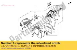 Qui puoi ordinare comp. Base, fanale posteriore da Honda , con numero parte 33704KW3610: