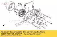 31110MS9004, Honda, flywheel comp.(nd honda ntv revere  ntv650 650 , New