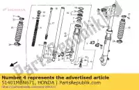 51401MBN671, Honda, geen beschrijving beschikbaar op dit moment honda xr 650 2000 2001 2002 2003 2004 2005 2006 2007, Nieuw