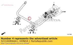 honda 52310HR6A61 spring, rr. stabilizer (25.4x4.5) - Bottom side