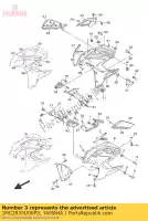 1MC2835U00P3, Yamaha, panel 1 yamaha fjr 1300 2016, New